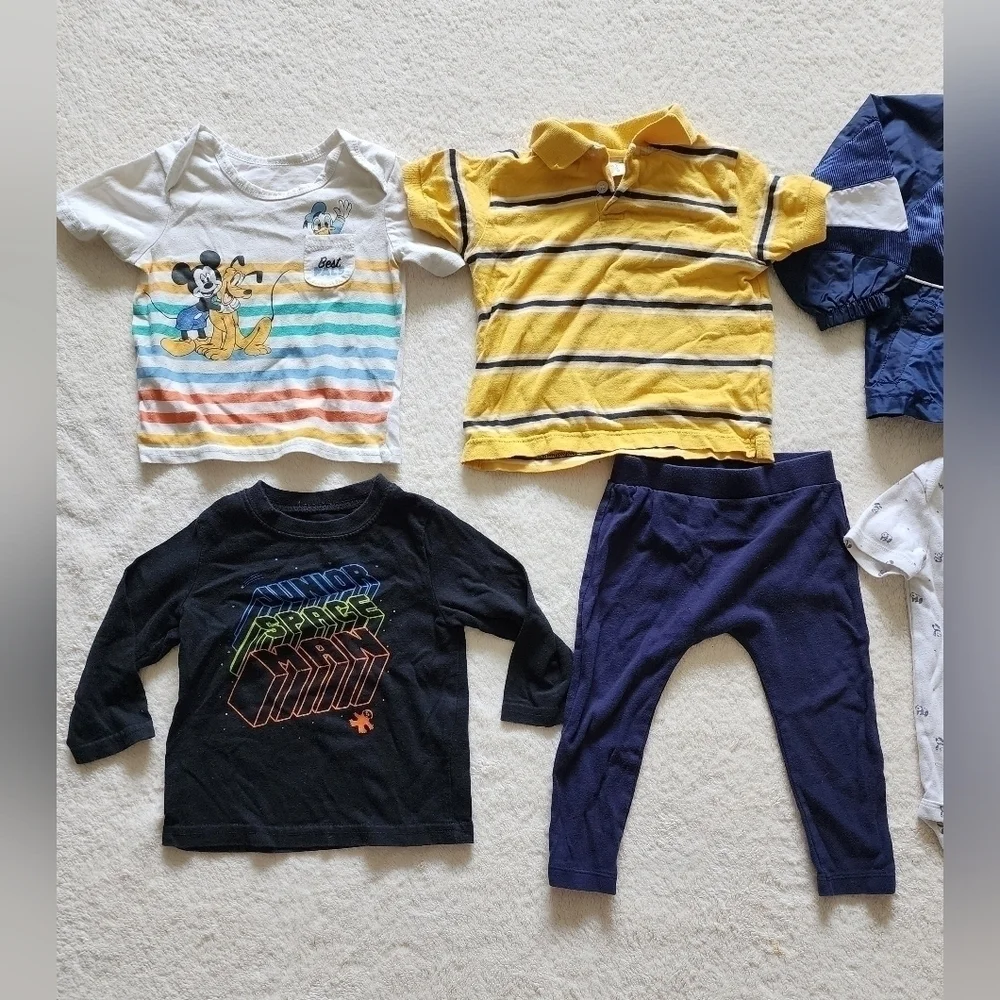 Baby boy clothes large bundle size 18 months